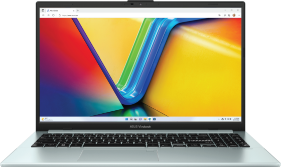 Ноутбук ASUS VivoBook Go 15 OLED E1504FA-L1528 15.6" 1920x1080 AMD Ryzen 5-7520U SSD 512 Gb 16Gb Bluetooth 5.1 AMD Radeon Graphics серый DOS 90NB0ZR3-M00YV0