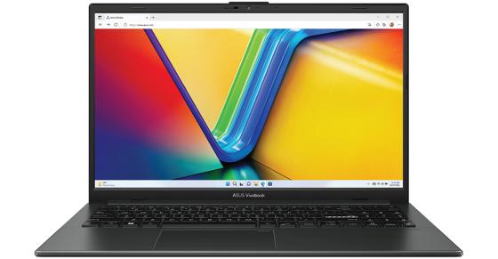Ноутбук ASUS VivoBook Go 15 OLED E1504FA-L1529 15.6" 1920x1080 AMD Ryzen 5-7520U SSD 512 Gb 16Gb Bluetooth 5.1 AMD Radeon Graphics черный DOS 90NB0ZR2-M00YH0