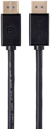 Кабель DisplayPort 1.5м TELECOM TCG715-1.5M круглый черный