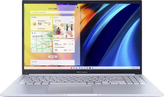 Ноутбук ASUS Vivobook 15 X1502ZA-EJ1426 15.6" 1920x1080 Intel Core i5-12500H SSD 512 Gb 8Gb Bluetooth 5.1 Intel Iris Xe Graphics серебристый DOS 90NB0VX2-M02410