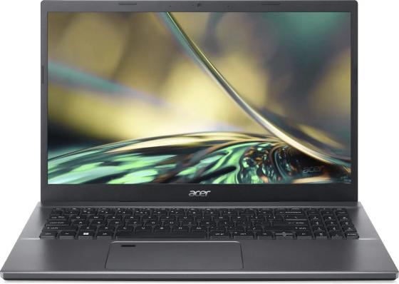 Ноутбук Acer Aspire 5 A515-57-71XD 15.6" 1920x1080 Intel Core i7-12650H SSD 1024 Gb 16Gb WiFi (802.11 b/g/n/ac/ax) Bluetooth 5.1 Intel Iris Xe Graphics серый DOS NX.KN3CD.006