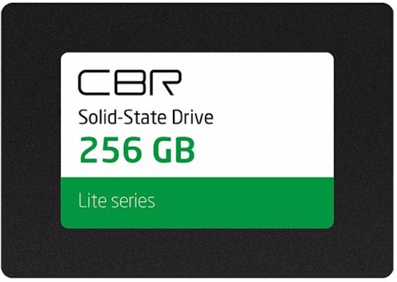 Твердотельный накопитель SSD 2.5" 256 Gb CBR SSD-256GB-2.5-LT22 Read 550Mb/s Write 520Mb/s 3D NAND TLC