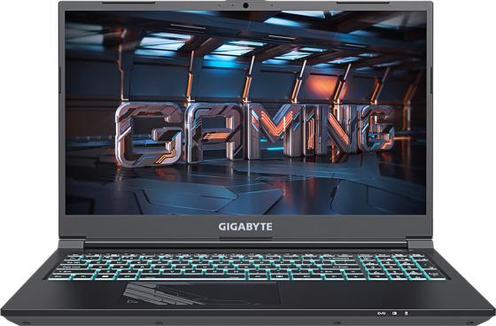 Ноутбук GigaByte G5 15.6" 1920x1080 Intel Core i7-12650H SSD 512 Gb 16Gb WiFi (802.11 b/g/n/ac/ax) Bluetooth 5.2 nVidia GeForce RTX 4060 8192 Мб черный DOS KF5-G3KZ353SD
