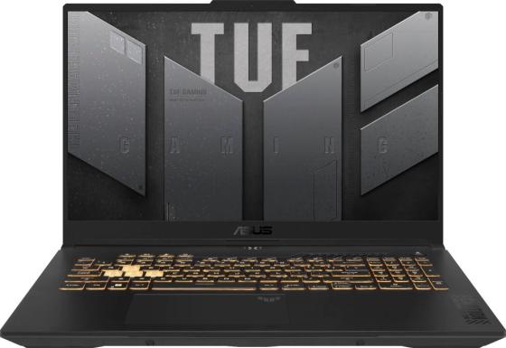 Ноутбук ASUS TUF Gaming F17 FX707ZC4-HX076 17.3" 1920x1080 Intel Core i5-12500H SSD 512 Gb 16Gb WiFi (802.11 b/g/n/ac/ax) Bluetooth 5.2 nVidia GeForce RTX 3050 4096 Мб серый DOS 90NR0GX1-M00610