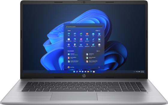 Ноутбук HP 470 G9 17.3" 1920x1080 Intel Core i7-1255U SSD 512 Gb 8Gb WiFi (802.11 b/g/n/ac/ax) Bluetooth 5.2 nVidia GeForce MX550 2048 Мб серебристый DOS 6S7D5EA