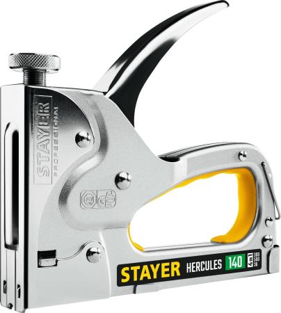 STAYER HERCULES-140 тип 140 (G/11/57) 20GA (6-14 мм)/36/300/500, стальной мощный степлер (31510)