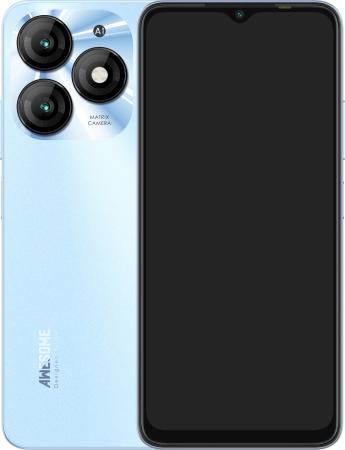Смартфон Itel A70 голубой 6.6" 256 Gb LTE Wi-Fi GPS 3G 4G Bluetooth