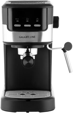 Кофеварка рожковая Galaxy Line GL 0757 1350Вт серебристый