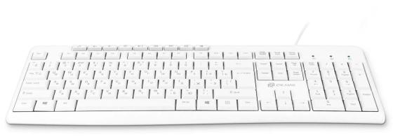 Клавиатура Oklick 305M,  USB, белый [1875227]