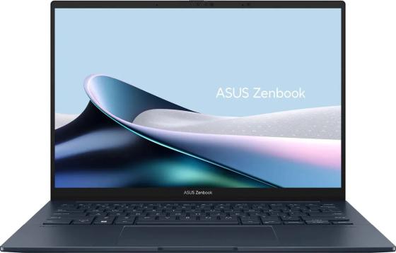 Ноутбук ASUS Zenbook 14 OLED UX3405MA-PP239W 14" 2880x1800 Intel Core i7-155H SSD 1024 Gb 16Gb Wi-Fi (IEEE 802.11 a/g/n/ac/ax) Bluetooth 5.3 Intel Arc Graphics синий Windows 11 Home 90NB11R1-M00AB0