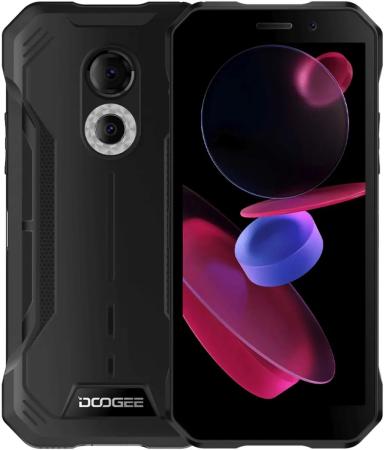 Doogee S51 Classic Black, 15,2 cm (6") 720x1440, 2.0GHz, 8 Core, 4GB RAM, 64GB, up to 512GB flash, 12Mpix+2Mpix/8Mpix, 2 Sim, 2G, 3G, LTE, BT v5.0, Wi-Fi, GPS, Type-C, 5180mAh, Android 12, 266 г, 167,4 ммx81.4 ммx14,6 мм