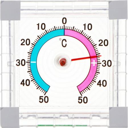 INBLOOM Термометр оконный Биметаллический (-50 +50), блистер 473-036