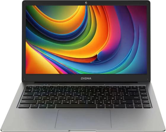 Ноутбук Digma EVE C4800 14" 1920x1080 Intel Celeron-N4020 SSD 256 Gb 8Gb Bluetooth 5.1 Intel UHD Graphics 600 серый Windows 11 Professional DN14CN-8CXW01