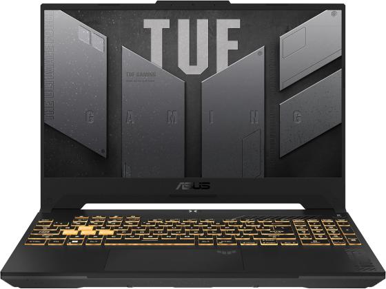 Ноутбук ASUS TUF Gaming F15 FX507ZU4-LP050 15.6" 1920x1080 Intel Core i7-12700H SSD 512 Gb 8Gb WiFi (802.11 b/g/n/ac/ax) Bluetooth 5.1 nVidia GeForce RTX 4050 6144 Мб серый DOS 90NR0FG7-M008L0