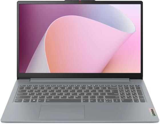 Ноутбук Lenovo IdeaPad Slim 3 15ABR8 15.6" 1920x1080 AMD Ryzen 7-7730U SSD 512 Gb 8Gb WiFi (802.11 b/g/n/ac/ax) Bluetooth 5.2 AMD Radeon Graphics серый DOS 82XM00C4UE