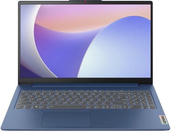 Ноутбук Lenovo IdeaPad Slim 3 15IAH8 15.6" 1920x1080 Intel Core i5-12450H SSD 512 Gb 8Gb Bluetooth 5.1 Intel UHD Graphics синий DOS 83ER0033RM
