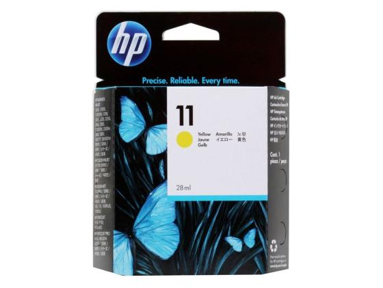 

Картридж HP C4838AE №11 желтый Inkjet 1100 2200 2300 Officejet 9100 20 30