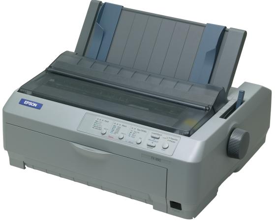 Принтер EPSON FX-890 A4, 9pin, 12cpi, LPT/USB (C11C524025)