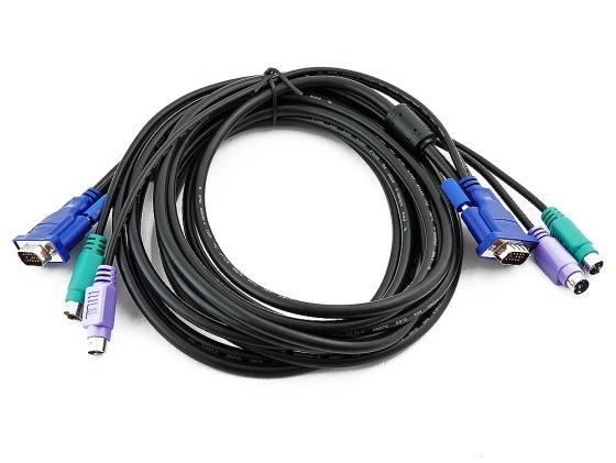 

Набор кабелей D-LINK DKVM-CB5 2xPS/2 1xVGA 5м