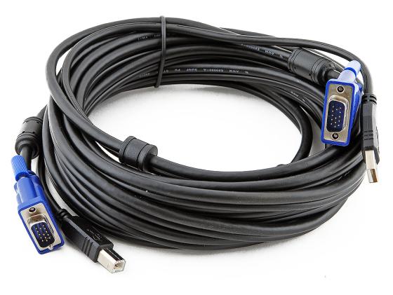 Набор кабелей D-LINK DKVM-CU5 USB VGAx1 для DKVM-xU KVM-221 5m
