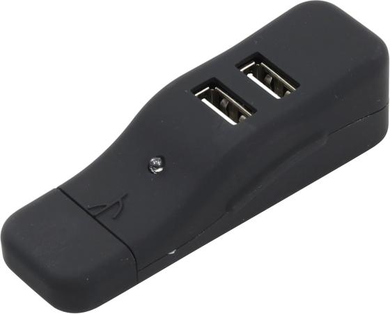 Концентратор USB 2.0 ORIENT CU-210N 4 x USB 2.0 черный
