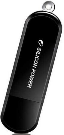 Флешка USB 4Gb Silicon Power lux mini series 322 SP004GBUF2322V1K черный