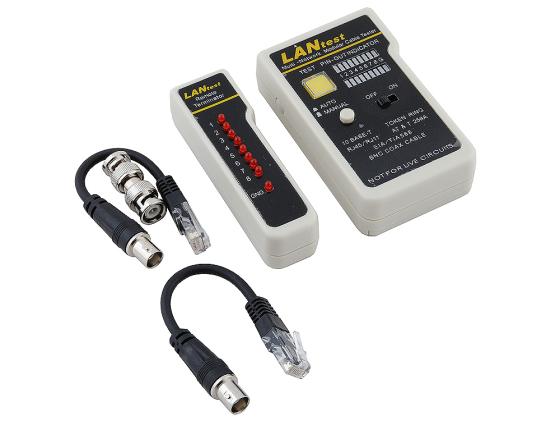 Тестер кабеля 5bites LY-CT007 для UTP/STP RJ45 BNC RJ11/12