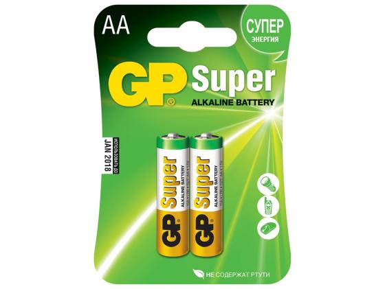 Батарейки GP GP15A-2CR2 AA 2 шт