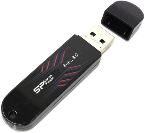 

Флешка USB 8Gb Silicon Power Blaze B10 USB3.0 SP008GBUF3B10V1B черный