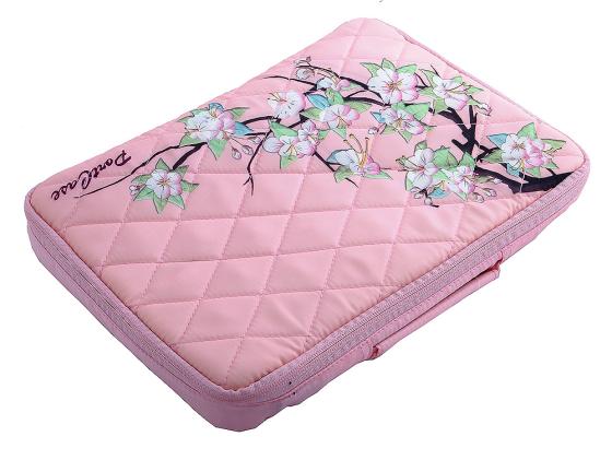 Чехол для ноутбука 15" PORTCASE KCB-15 Sakura нейлон розовый с рисунком