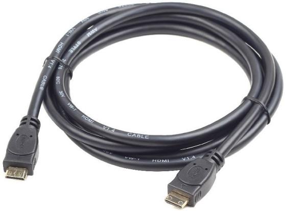Кабель Gembird CC-HDMIC-6 v1.3 19M/19M 1.8м HDMI-miniHDMI черный позол.разъемы экран