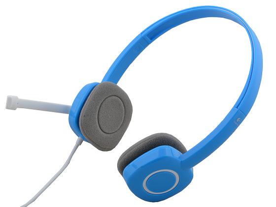 Гарнитура Logitech Stereo Headset H150 голубой 981-000368 наушники logitech h650e stereo 981 000519