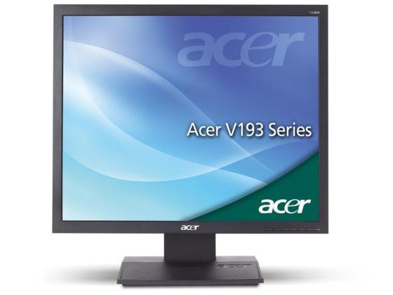 Монитор 19" Acer V193Vb Black, 1280x1024, DC 50000:1, 300cd/m^2, 5ms б/у OEM без подставки, без проводов