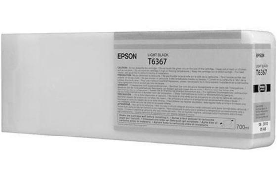 Картридж Epson C13T636700 для Epson Stylus Pro 7900/9900 серый картридж струйный epson t6364 c13t636400 желтый 700мл для epson st pro 7900 9900