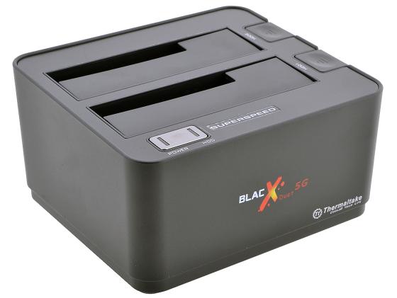 Док станция для HDD 2.5"/3.5" SATA Thermaltake BlacX Duet 5G ST0022E USB3.0 черный