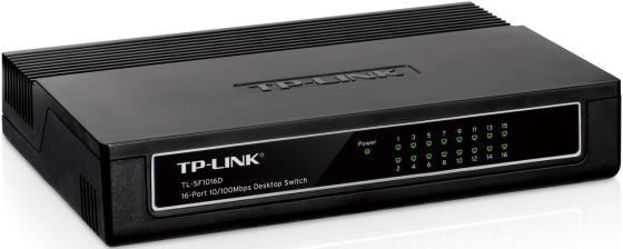 Коммутатор TP-LINK TL-SF1016D 16-ports 10/100Mbps
