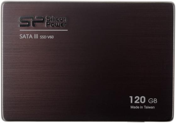 Твердотельный накопитель SSD 2.5" 120 Gb Silicon Power Velox V60 SP120GBSS3V60S25 Read 550Mb/s Write 510Mb/s MLC