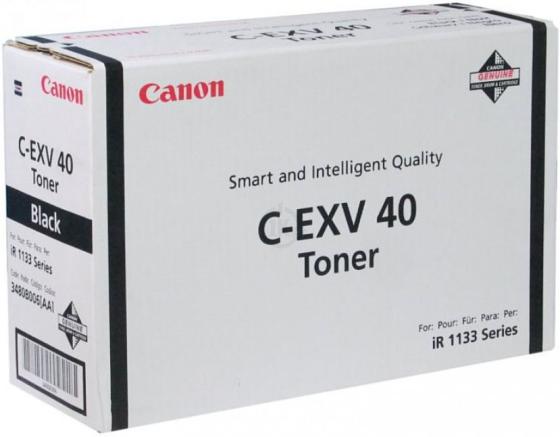 

Тонер Canon C-EXV40 для iR1133/1133A/1133if черный 6000 страниц