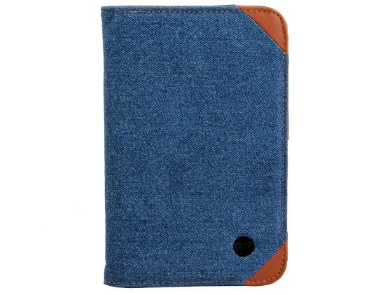 

Чехол IT BAGGAGE для планшета Samsung Galaxy tab 7" P3100/P3110 искусственная кожа Jeans черный/синий ITSSGT7208-4