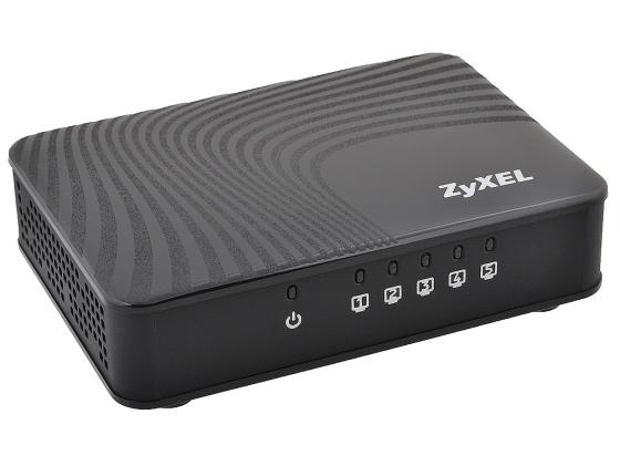 Коммутатор Zyxel GS-105S EE 5 портов 10/100/1000Mbps с приоритетными портами