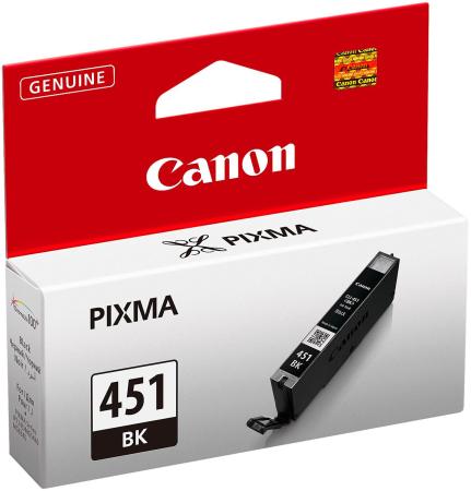 Картридж Canon CLI-451Bk CLI-451Bk для Canon Pixma iP7240/MG6340/MG5440 1100стр Черный