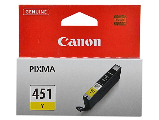 

Картридж Canon CLI-451Y для iP7240 MG5440 желтый