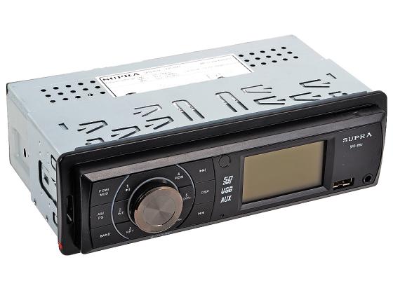 Автомагнитола Supra SFD-85U USB MP3 SD MMC без CD-привода 1DIN 4x50Вт Черный