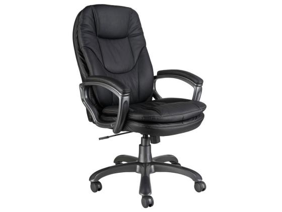 Кресло Buro CH-868AXSN/Black пластик темно-серый черная искусственная кожа