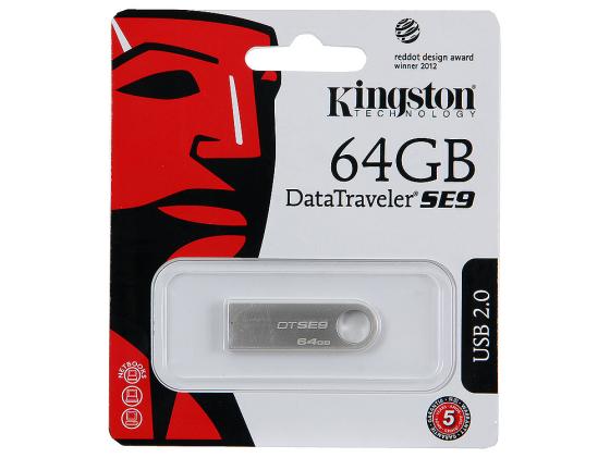 Флешка USB 64Gb Kingston DataTraveler SE9 DTSE9H/64GB