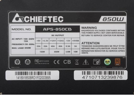 Схема блока питания chieftec aps 850cb