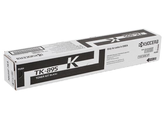 Картридж Kyocera Mita TK-895K для для Kyocera FS-C8020MFP FS-C8025MFP FS-C8520MFP FS-C8525MFP 12000стр Черный