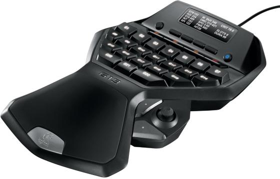 Клавиатура проводная Logitech G13 Advanced Gameboard USB черный 920-005039