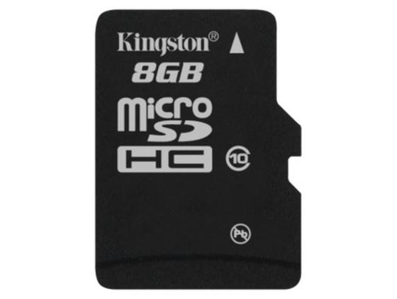Карта памяти Micro SDHC 8GB Class 10 Kingston SDC10/8GBSP