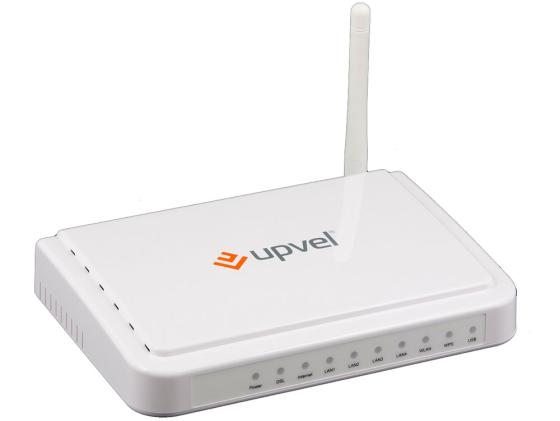 

Беспроводной маршрутизатор ADSL Upvel UR-344AN4G+ 802.11n 150Mbps 2.4ГГц 4xLAN USB с поддержкой 3G/4G модемов